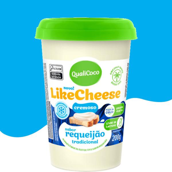 Kit c/ 6und LIKECHEESE Sabor Requeijão Tradicional 200g - Qualicoco Imagem de Kit c/ 6und LIKECHEESE Sabor Requeijão Tradicional 200g