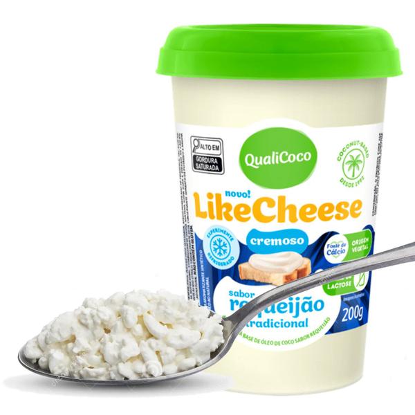 Kit c/ 6und LIKECHEESE Sabor Requeijão Tradicional 200g - Qualicoco Imagem de Kit c/ 6und LIKECHEESE Sabor Requeijão Tradicional 200g