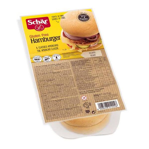 Imagem de Kit c/ 6und Pão de Hamburguer sem Glúten Schar 130G