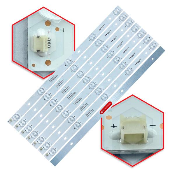 Imagem de Kit C/ 8 Barras De Led Tv Ph40r86dsgw Ph40r86 Novo Garantia