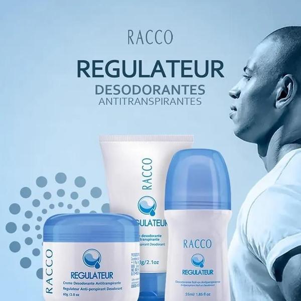 Imagem de Kit c/ 8 unid Creme Desodorante Regulateur Bisnaga Racco 60g