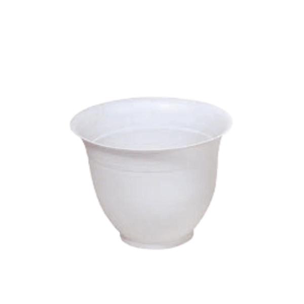 Imagem de Kit C/9 Vaso Redondo 14 cm Cinza Decorativo Para plantas - BRASAMI