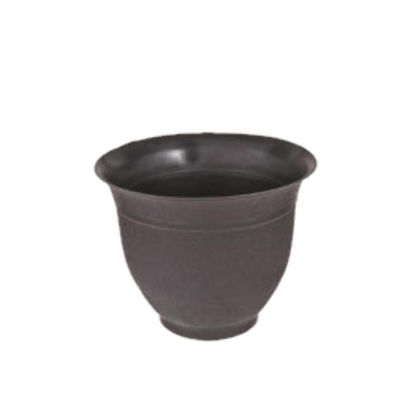 Imagem de Kit C/9 Vaso Redondo 6 cm Preto Decorativo Para plantas - BRASAMI