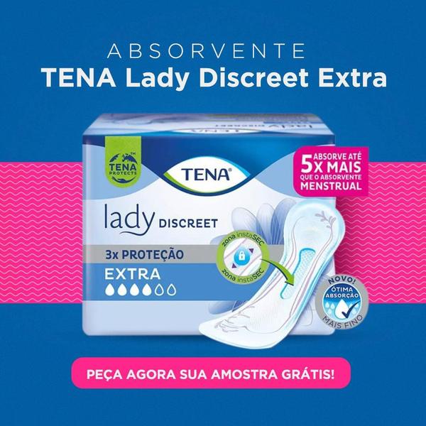 Imagem de Kit C2 Absorvente Lady Discreet Extra C8 Seco  Tena