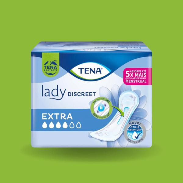 Imagem de Kit C2 Absorvente Lady Discreet Extra C8 Seco  Tena