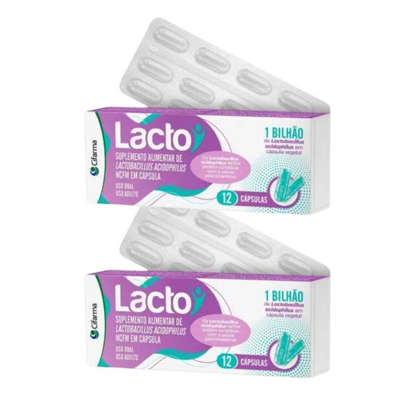 Imagem de Kit C2 Lacto Lactobacillus Intolerante a Lactose - Cifarma