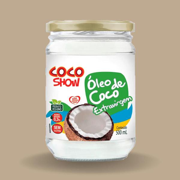 Imagem de Kit C2 Óleo de Coco Extravirgem 500ml  Coco Show