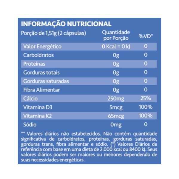 Imagem de Kit C2 Suplemento Calcium Maxx K2  - Maxinutri