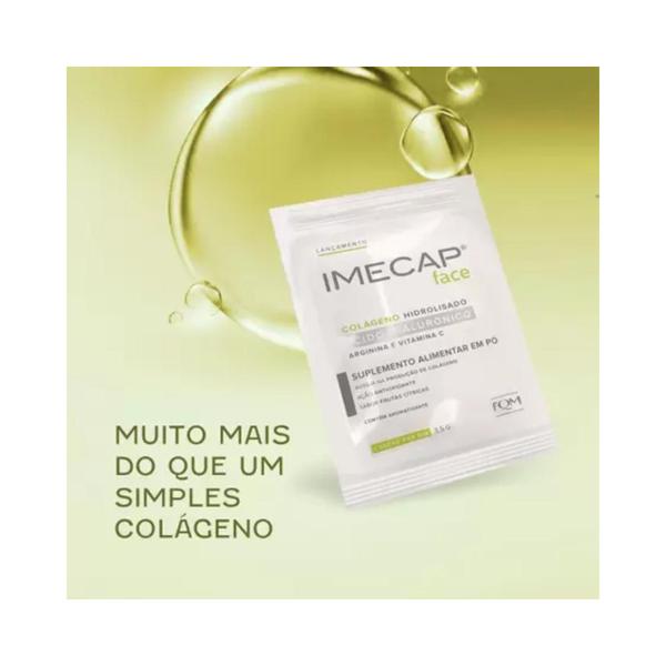 Imagem de Kit C2 Suplemento Colágeno Imecap Face em Sachês - FQM