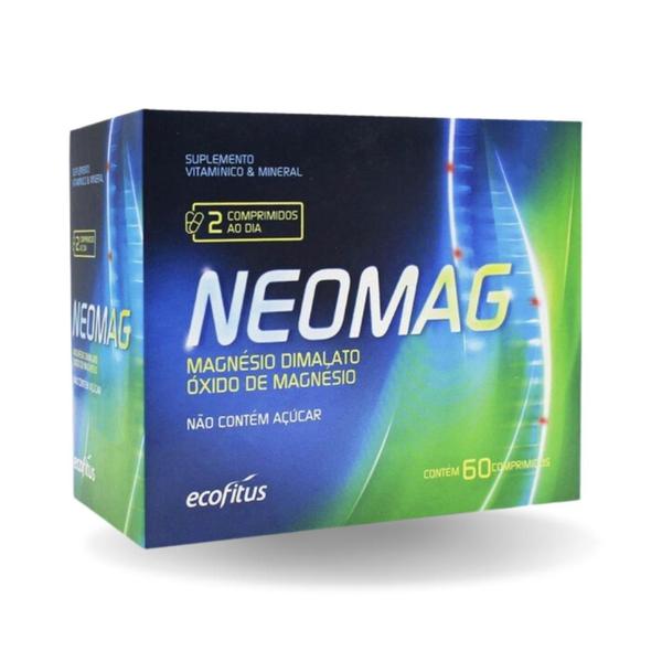 Imagem de Kit C2 Suplemento Neuromuscular Neomag C60  Ecofitus