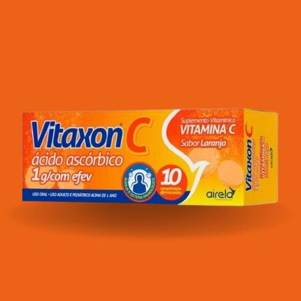 Imagem de Kit C2 Suplemento Vitamina C Laranja Vitaxon C10 - Airela