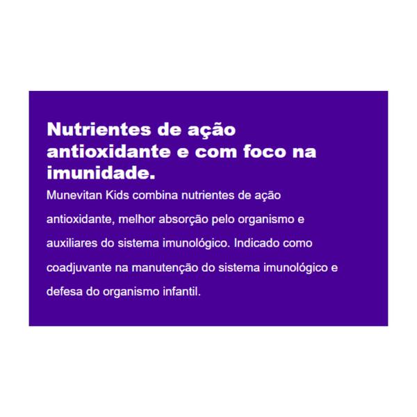 Imagem de Kit C3 MuneVitan Suplemento Líquido Kids - Biofhitus