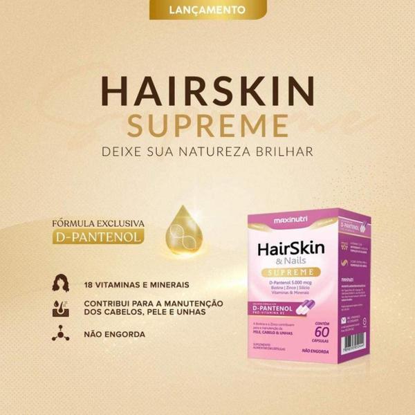 Imagem de Kit C3 Suplemento HairSkin Nails Biotina - Maxinutri