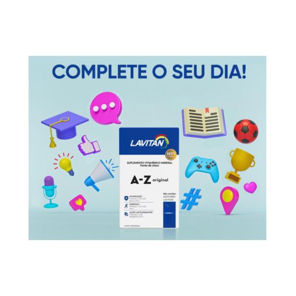 Imagem de Kit C3 Suplemento Lavitan Original A-Z - Cimed