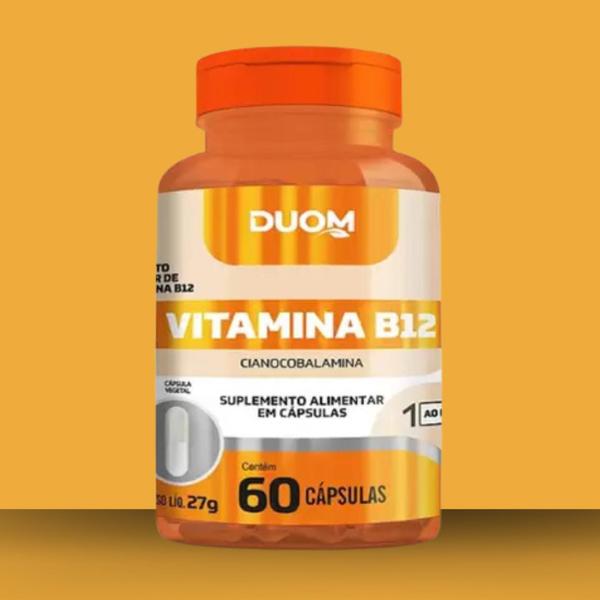 Imagem de Kit C3 Vitamina B12 Cianocobalamina C60  Duom