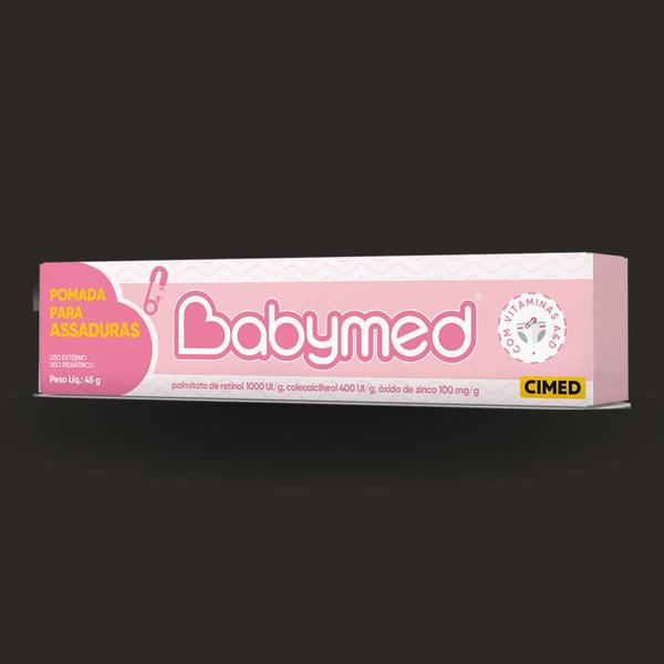 Imagem de Kit C6 Pomada para Assaduras Babymed Rosa 45g  Cimed