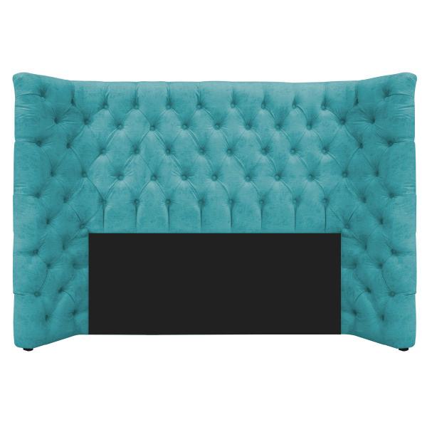 Imagem de Kit Cabeceira e Calçadeira Baú Casal Everest P02 140 cm para cama Box Suede - Doce Sonho Móveis