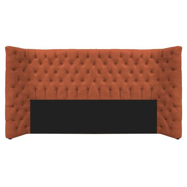 Imagem de Kit Cabeceira e Calçadeira Baú King Everest P02 195 cm para cama Box Suede - Doce Sonho Móveis