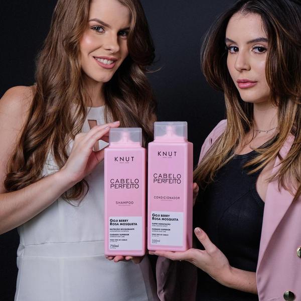 Imagem de Kit cabelo perfeito (shampoo 750ml + condicionador 550ml) - KNUT Hair Care