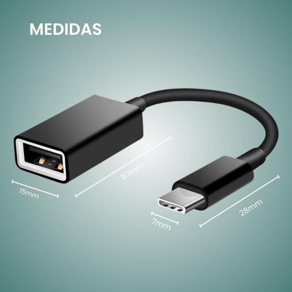 Imagem de Kit Cabo Adaptador USB Tipo C 3.0 2.0 Otg Para Pendrive Celular Tablet - Escolha Seu Kit