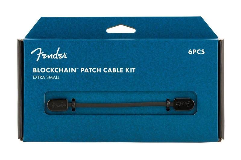 Imagem de Kit Cabo Pedal Pedal Fender Blockchain Extra Small Black