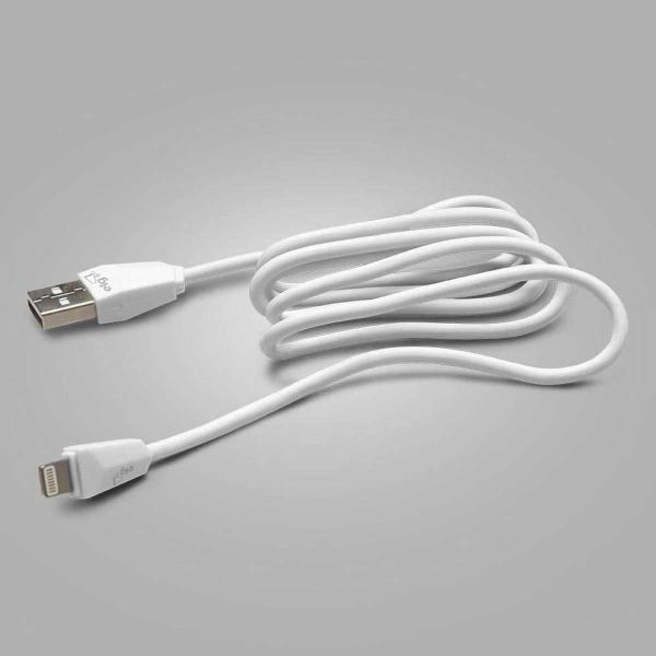 Imagem de Kit Cabos BRANCO Lightning - cabo 1 e 2 mts ELG - CMB812WH