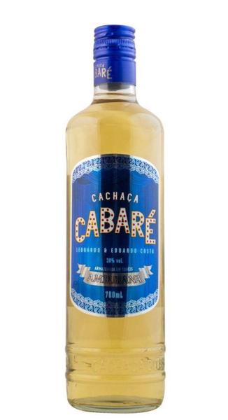 Imagem de Kit Cachaça Cabaré Amburana Dom Tápparo 700ml 2 unidades