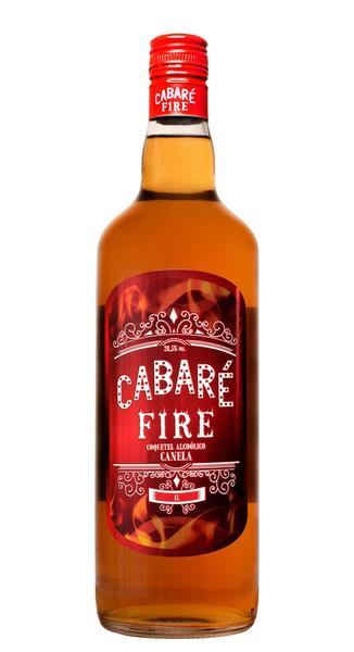 Imagem de Kit Cachaça Cabaré Fire Canela 1000ml 3 unidades