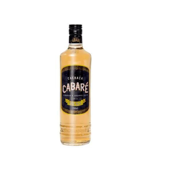 Imagem de Kit Cachaça Cabaré Ouro Dom Tápparo 700Ml 3 Unidades