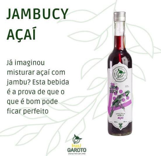 Imagem de Kit Cachaça de Jambu Meu Garoto com Açaí + Bacuri 500ml cada