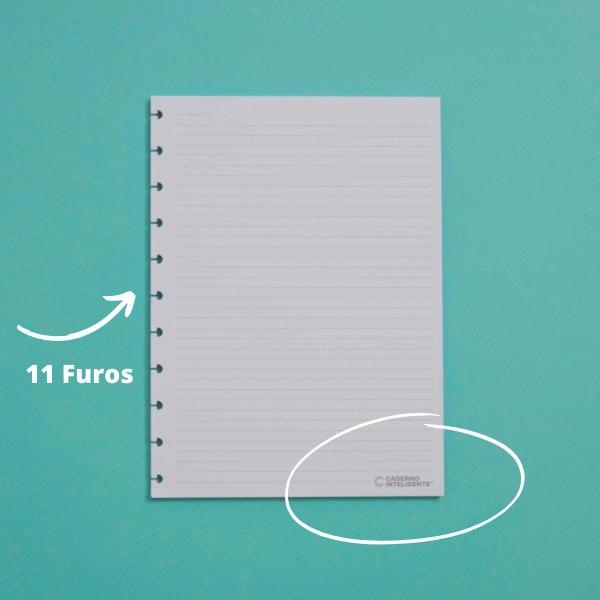 Kit Caderno Inteligente Rose Pastel e Refil Pautado Grande Imagem de Kit Caderno Inteligente Rose Pastel e Refil Pautado Grande