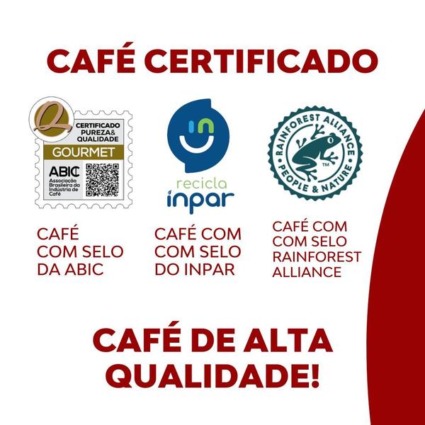 Imagem de Kit Café Ghini Torrado e Moído 250g - 8 Pacotes