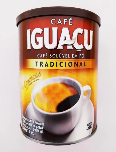 Imagem de Kit Café Iguaçu Solúvel Em Pó Lata 200G Caixa C/6 Unidades