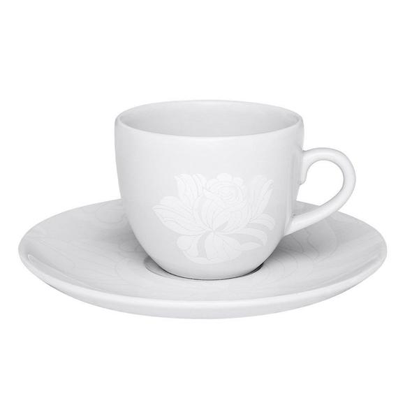 Imagem de Kit Café Jogo Lanche Coup Blanc Oxford Porcelana 20 Peças