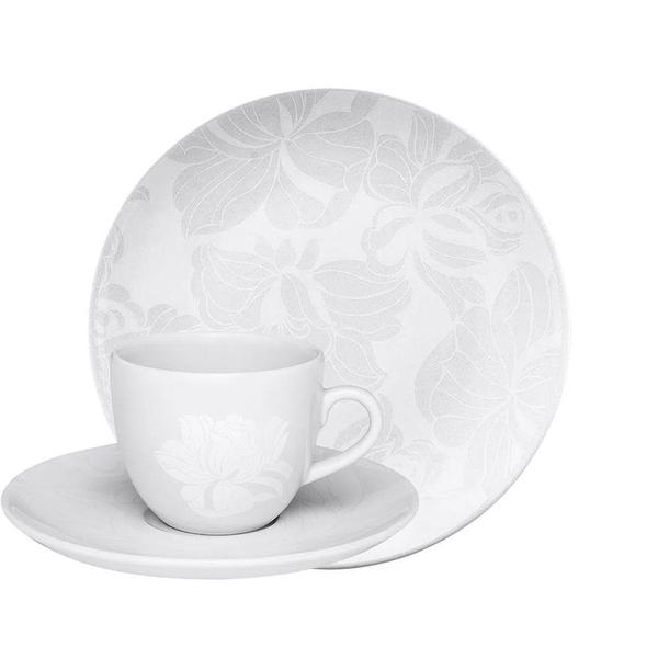 Imagem de Kit Café Jogo Lanche Coup Blanc Oxford Porcelana 20 Peças