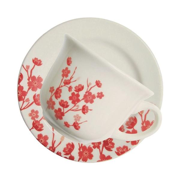 Kit Café Lanche 20 Pçs Para 10 Pessoas Donna Jardim Oriental - Gici Home Imagem de Kit Café Lanche 20 Pçs Para 10 Pessoas Donna Jardim Oriental