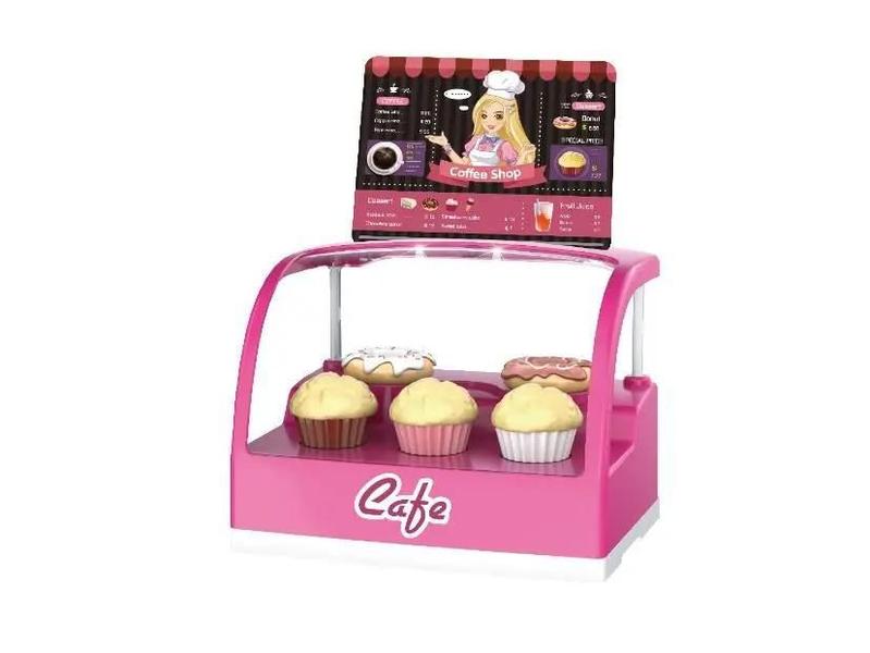 Imagem de Kit cafeteria com cupcakes  pilha 4pc flf toyng