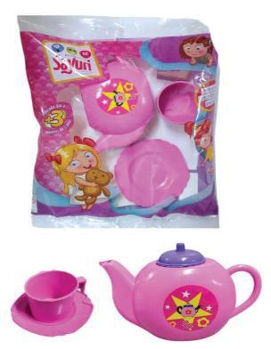 Imagem de Kit Cafezinho Play Cooker c/ 4Pcs Cozinha Infantil