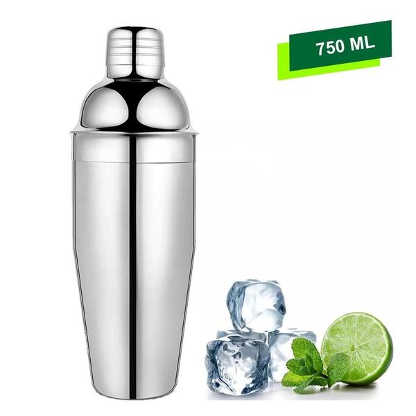 Kit Caipirinha Coqueteleira 750 Ml E Acessórios Inox - Jcpresentes Imagem de Kit Caipirinha Coqueteleira 750 Ml E Acessórios Inox