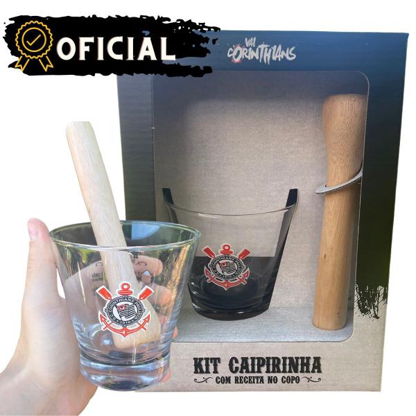 Imagem de Kit Caipirinha Time Grêmio Torcedor Fanático 350ml