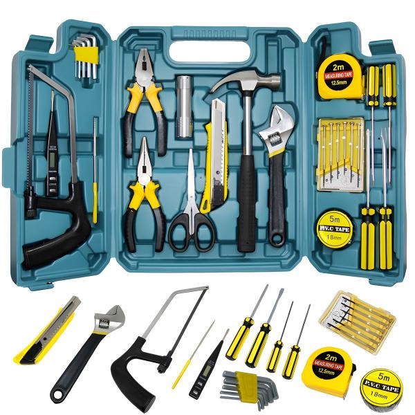 HiMERUセット Kit Caixa 27 Ferramentas Embralumi Profissional C/ Maleta Multiuso