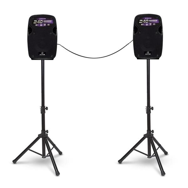 Imagem de Kit Caixa Acústica Waldman Flex Kit Fk-240X 240W Com Suporte