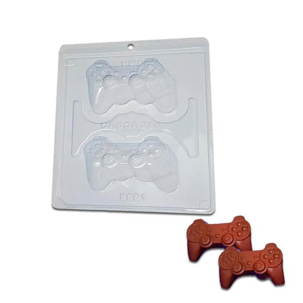 Imagem de Kit Caixa Chocolate Confeiteiro Decorativa E Forma Game Bwb