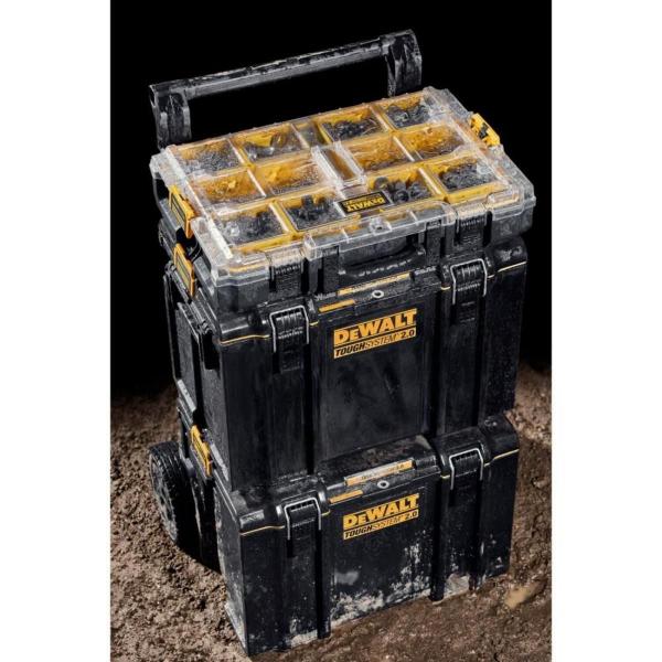 Kit Caixa De Ferramentas Toughsystem 2.0 + Mochila Dewalt Imagem de Kit Caixa De Ferramentas Toughsystem 2.0 + Mochila Dewalt