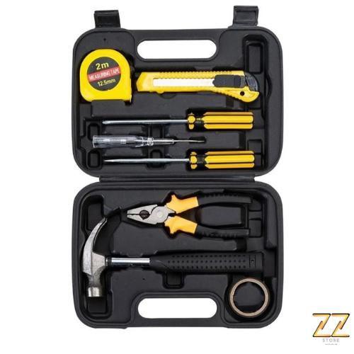 Kit Caixa Ferramentas Jogo 8 Pçs Estojo Plastico Maleta - ZZ Imagem de Kit Caixa Ferramentas Jogo 8 Pçs Estojo Plastico Maleta