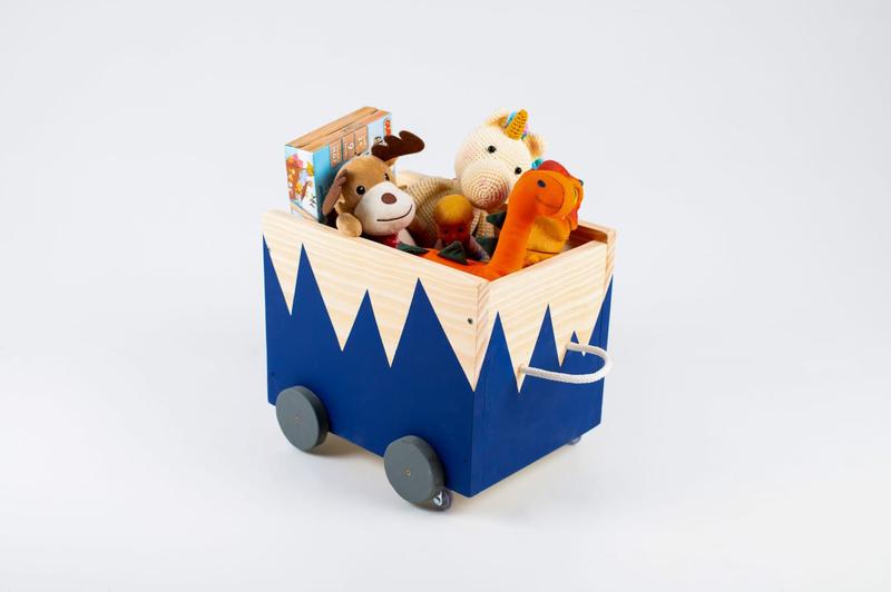 Imagem de Kit Caixotes Toy Box, Organizador De Brinquedos Montessori