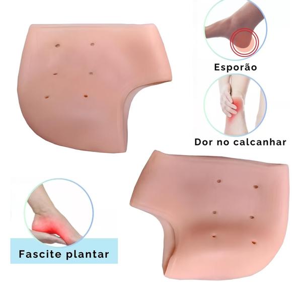 Kit Calcanheira Silicone Anti-Impacto Correção Postural, Confortável e Unissex LG335 - LWG Imagem de Kit Calcanheira Silicone Anti-Impacto Correção Postural, Confortável e Unissex LG335