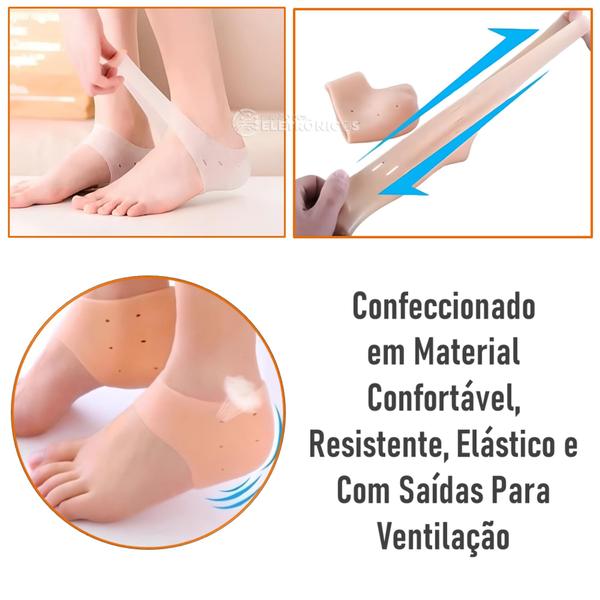 Kit Calcanheira Silicone Anti-Impacto Correção Postural, Confortável e Unissex LG335 - LWG Imagem de Kit Calcanheira Silicone Anti-Impacto Correção Postural, Confortável e Unissex LG335