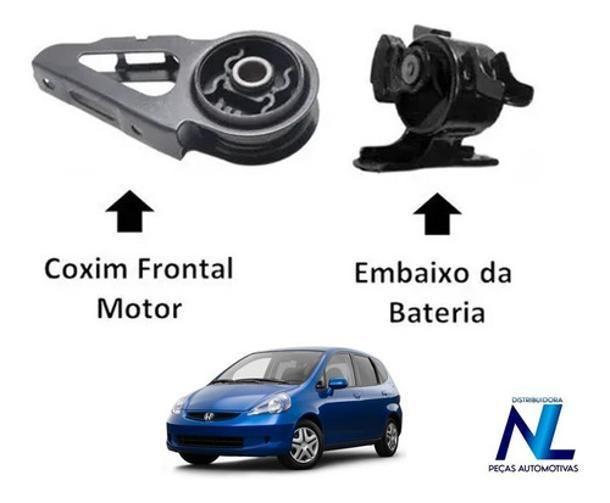 Imagem de Kit Calço Coxim Motor E Câmbio Manual Honda Fit 2003 A 2008