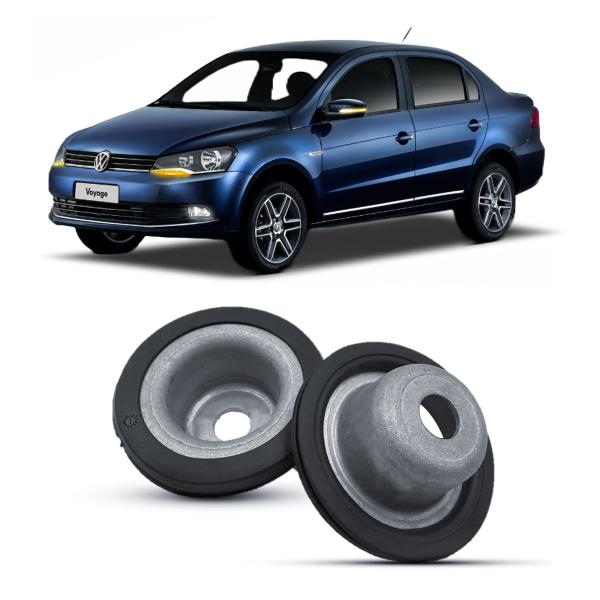 Imagem de Kit Calço Superior Mola Amortecedor Dianteiro Suspensão Dianteira Vw Voyage 2012 2013 2014 2015 2016